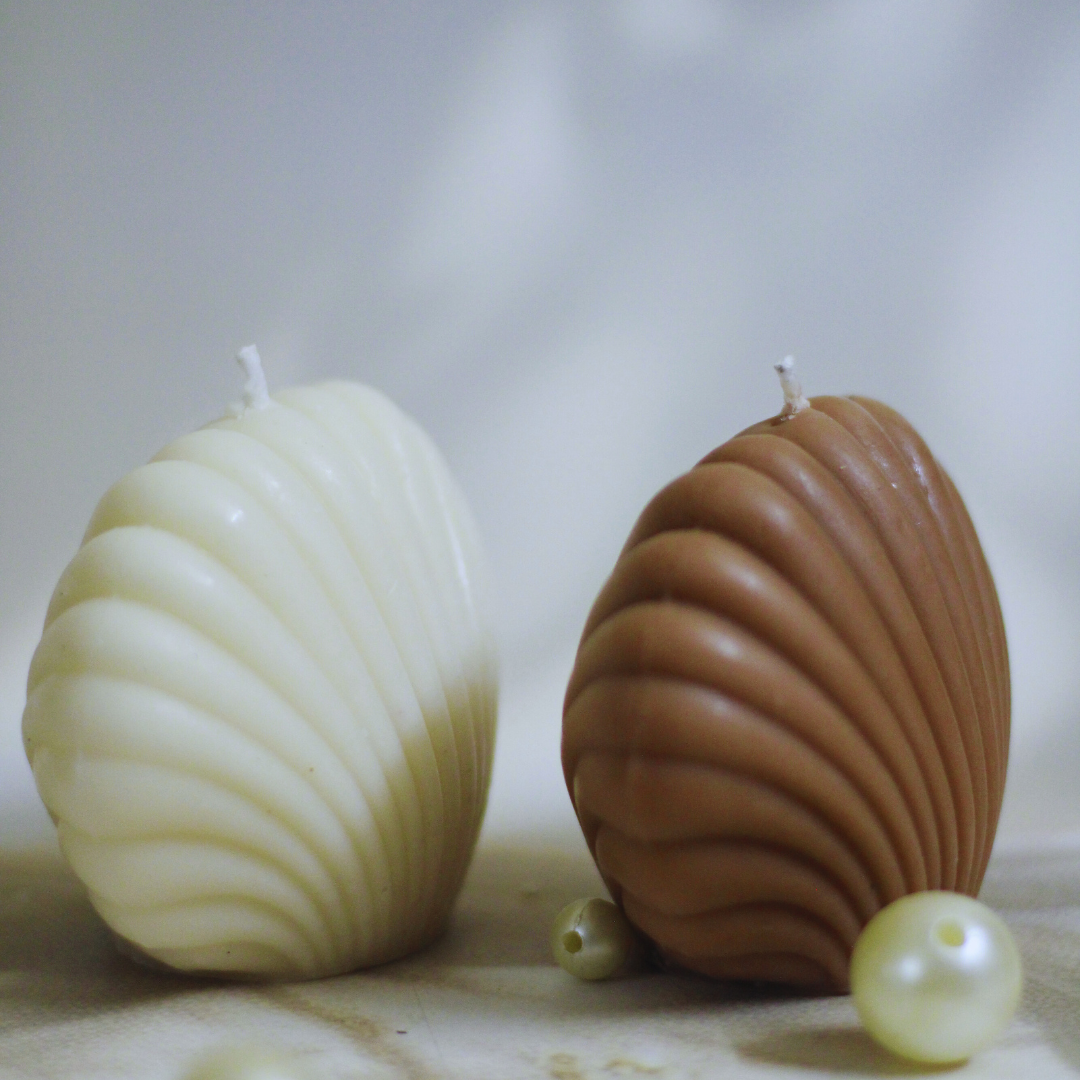 Shell Candle – A Coastal Touch of Calm