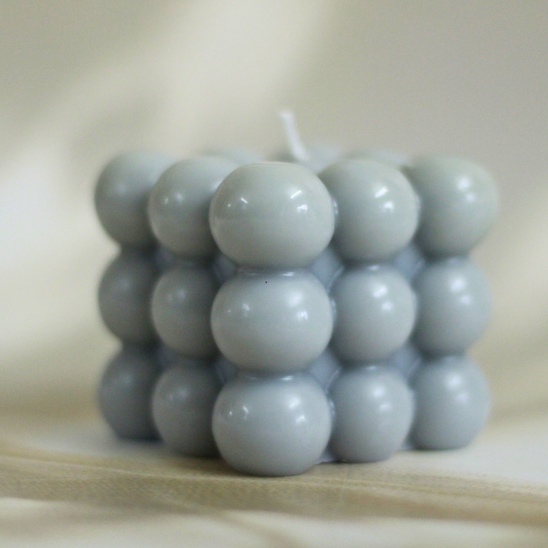 Lunar Bubble Soy Wax Candle – Minimalist Elegance for Calm Spaces