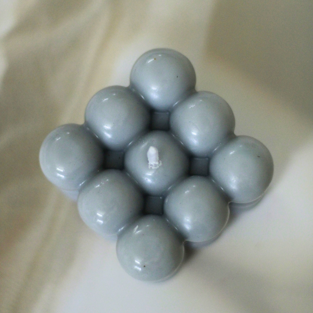 Lunar Bubble Soy Wax Candle – Minimalist Elegance for Calm Spaces
