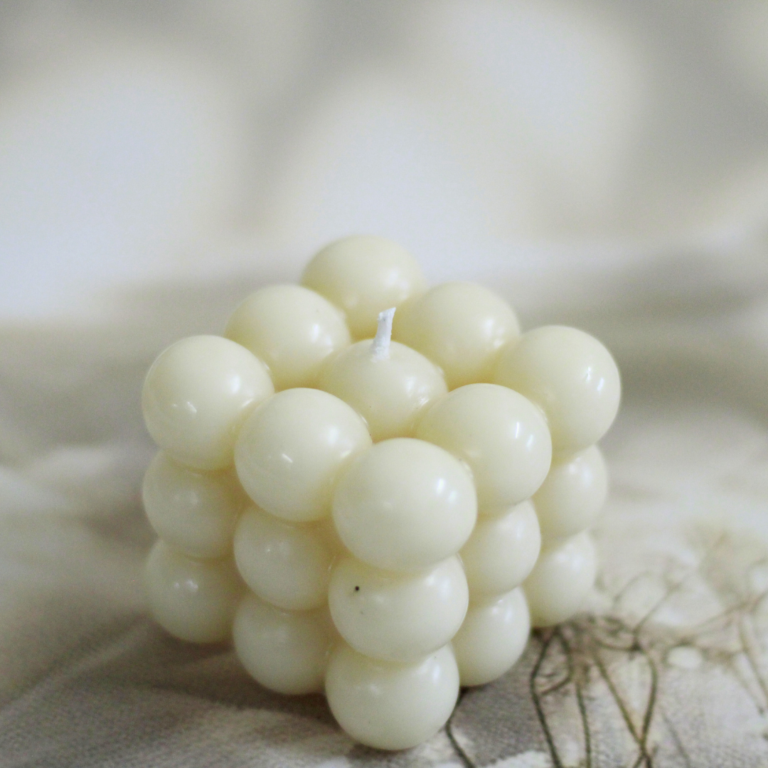 Lunar Bubble Soy Wax Candle – Minimalist Elegance for Calm Spaces