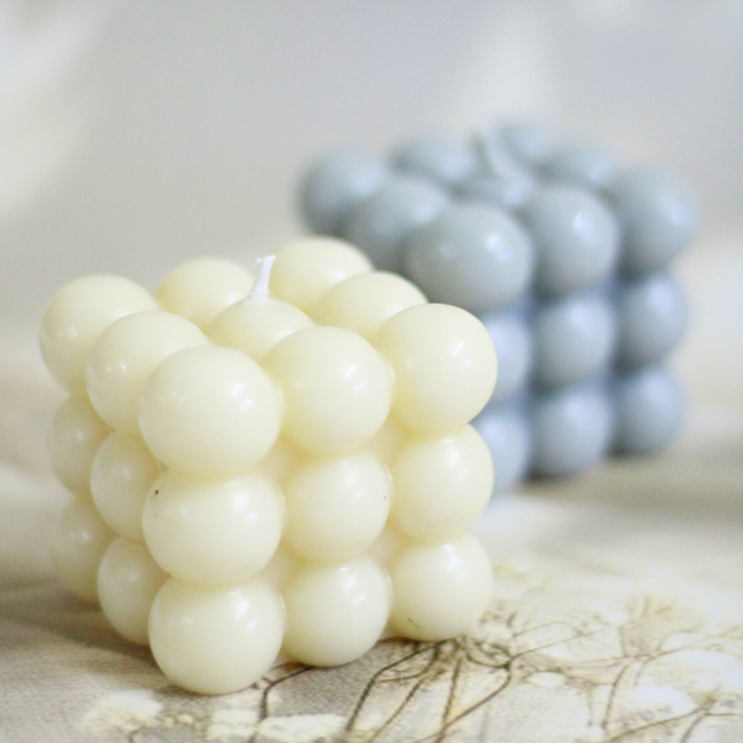Lunar Bubble Soy Wax Candle – Minimalist Elegance for Calm Spaces