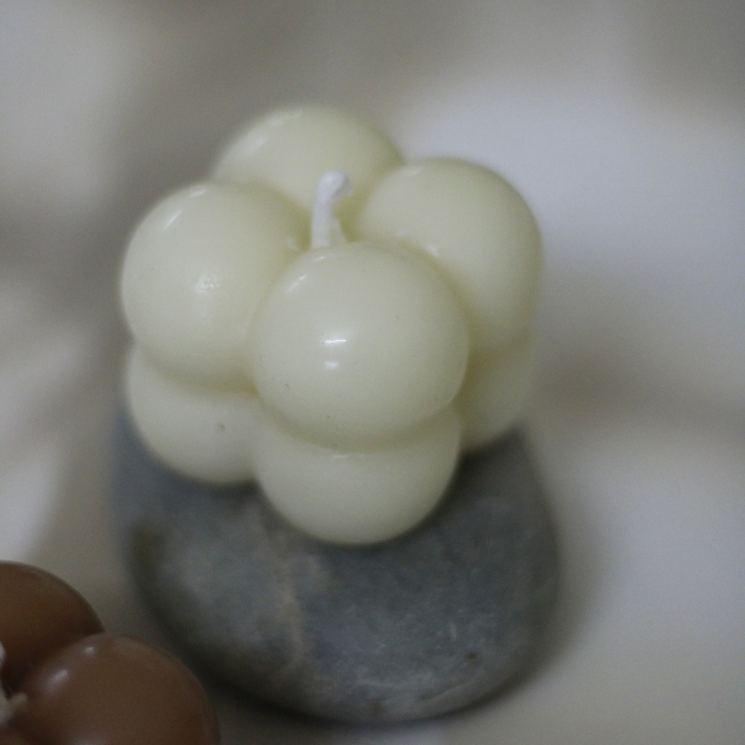 Bubbles Candle | Set of 2