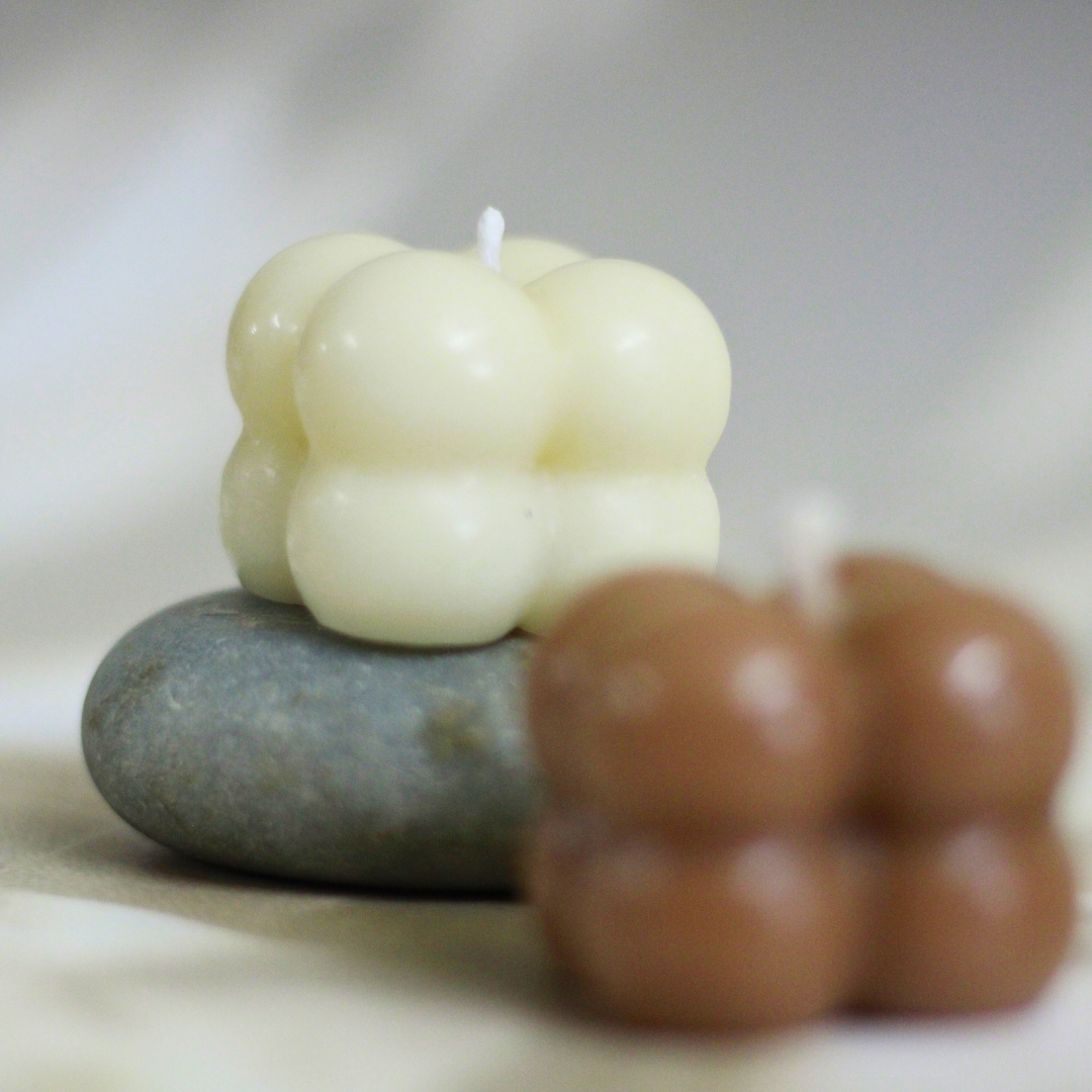 Bubbles Candle | Set of 2