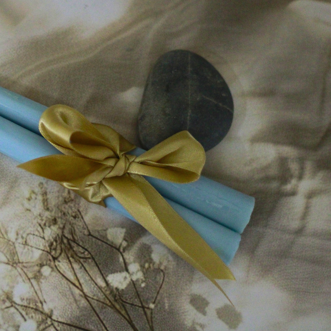 Hand poured Soy Wax Tall Taper Candles | Set of 2