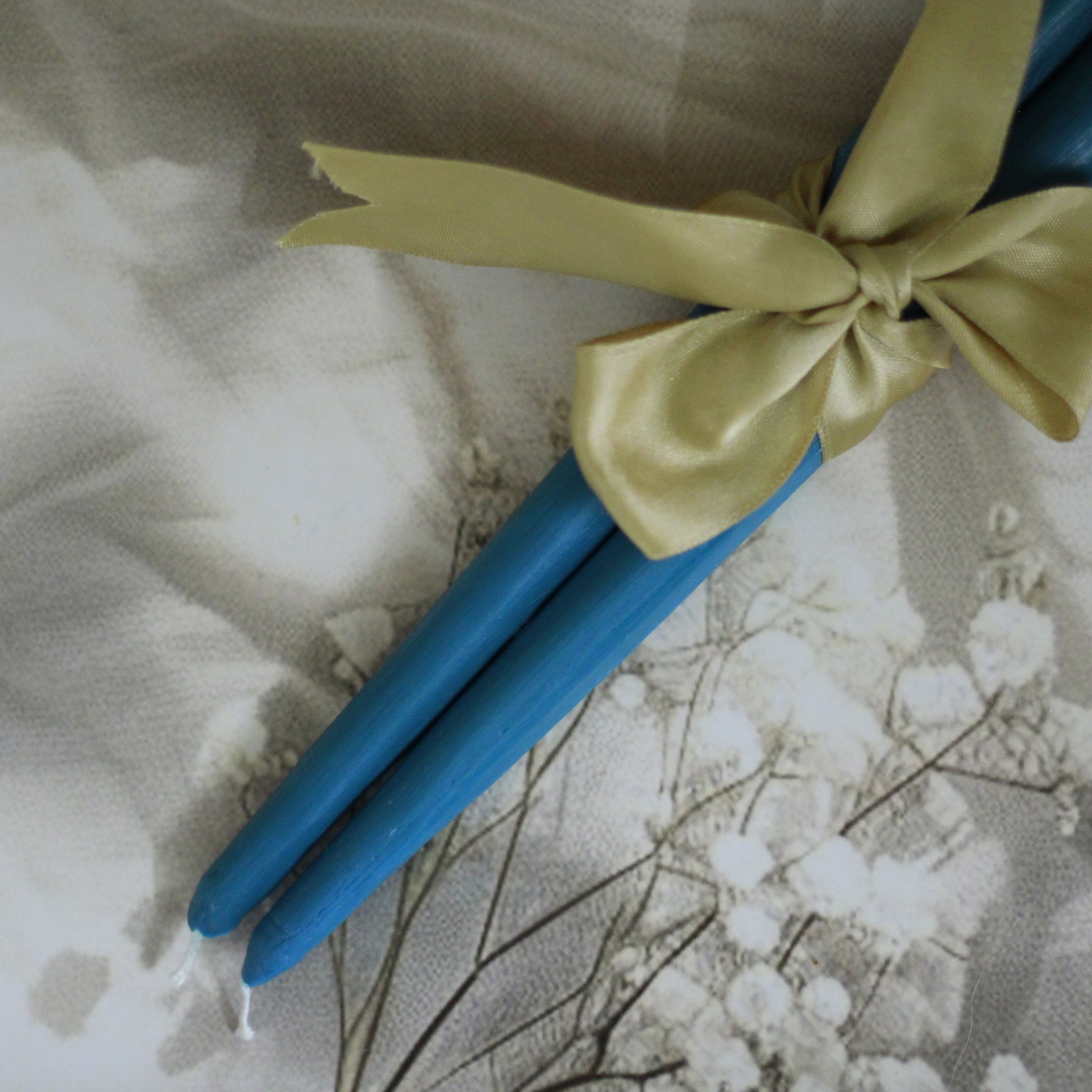 Hand poured Soy Wax Tall Taper Candles | Set of 2