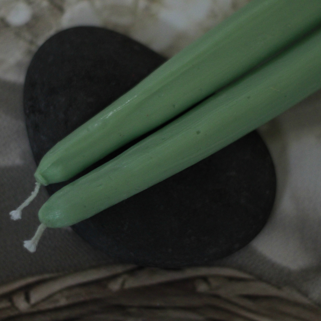 Hand poured Soy Wax Tall Taper Candles | Set of 2