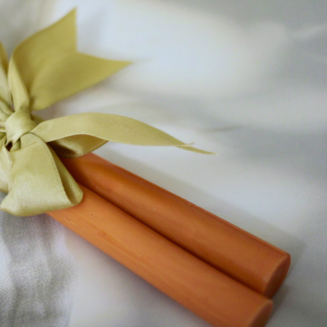 Hand poured Soy Wax Tall Taper Candles | Set of 2