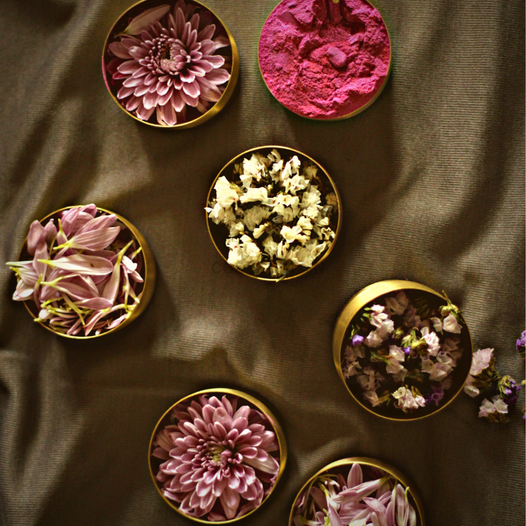 Brass Traditional Pooja Samagridaan | Compact Box - Codesustain Ventuures Pvt Ltd