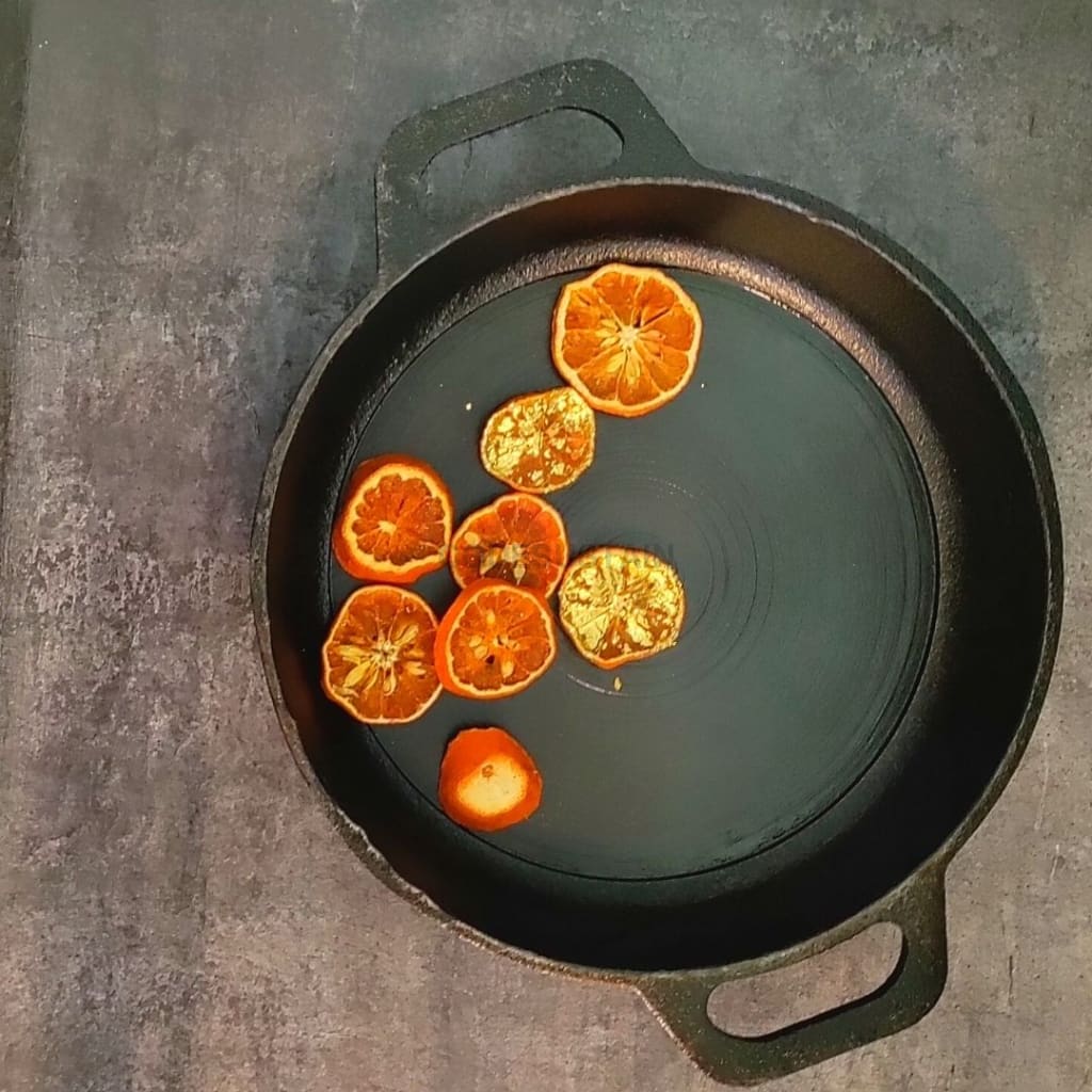 Lohā Cast Iron Pre-Seasoned Flat base Kadai Kadhai || Cast Iron Kadai - Codesustain