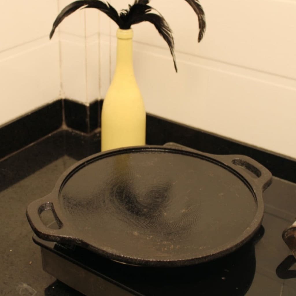 Lohā Polished Double Handle Tawa - Codesustain