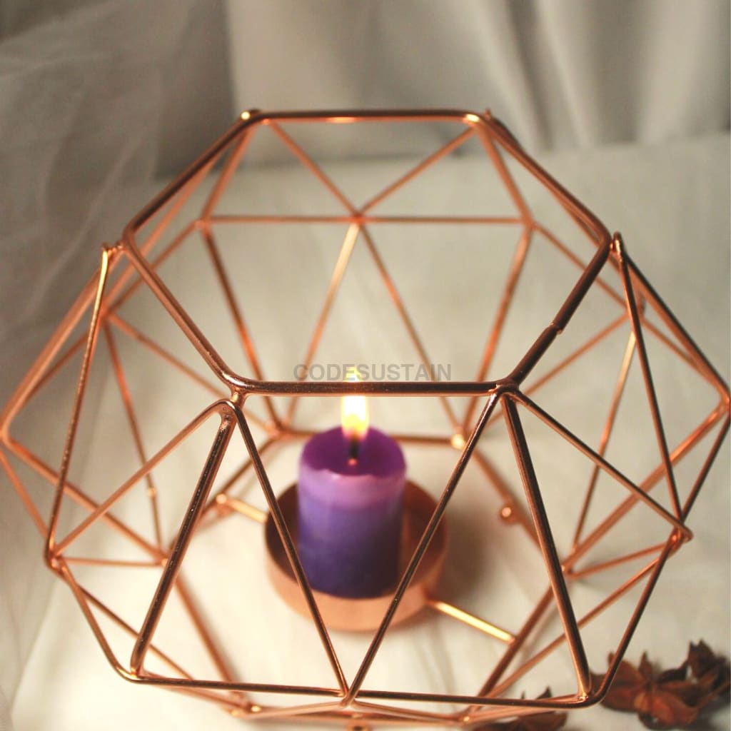 Hexagon Single Candle | Tealight Holder