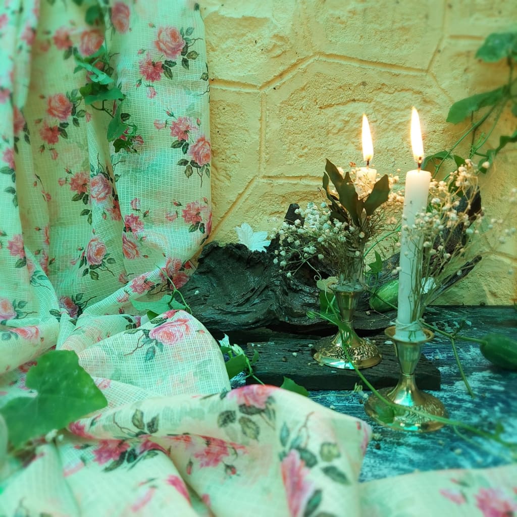 Vintage Brass Compact Candle Holders | Gold Taper Candlesticks |Tableware |Set of 2 - Codesustain