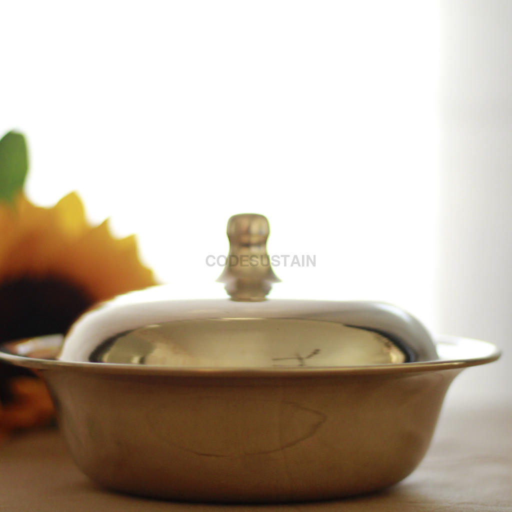 Golden Kansa Serving Bowl Serveware