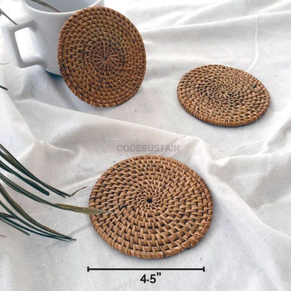 Kaca Cane Coasters (Set of 4) - Codesustain