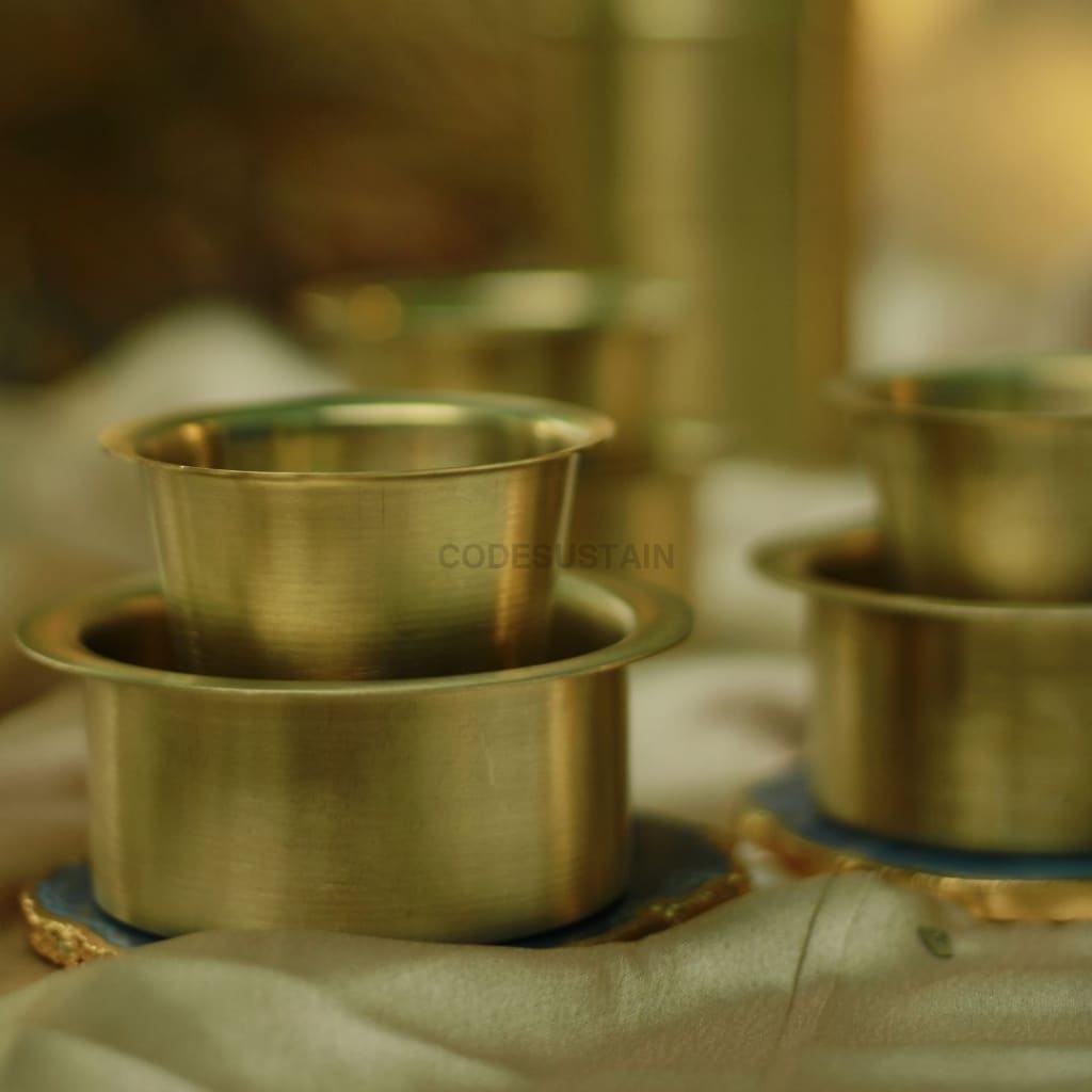 Brass Coffee Filter Only - Codesustain Ventuures Pvt Ltd