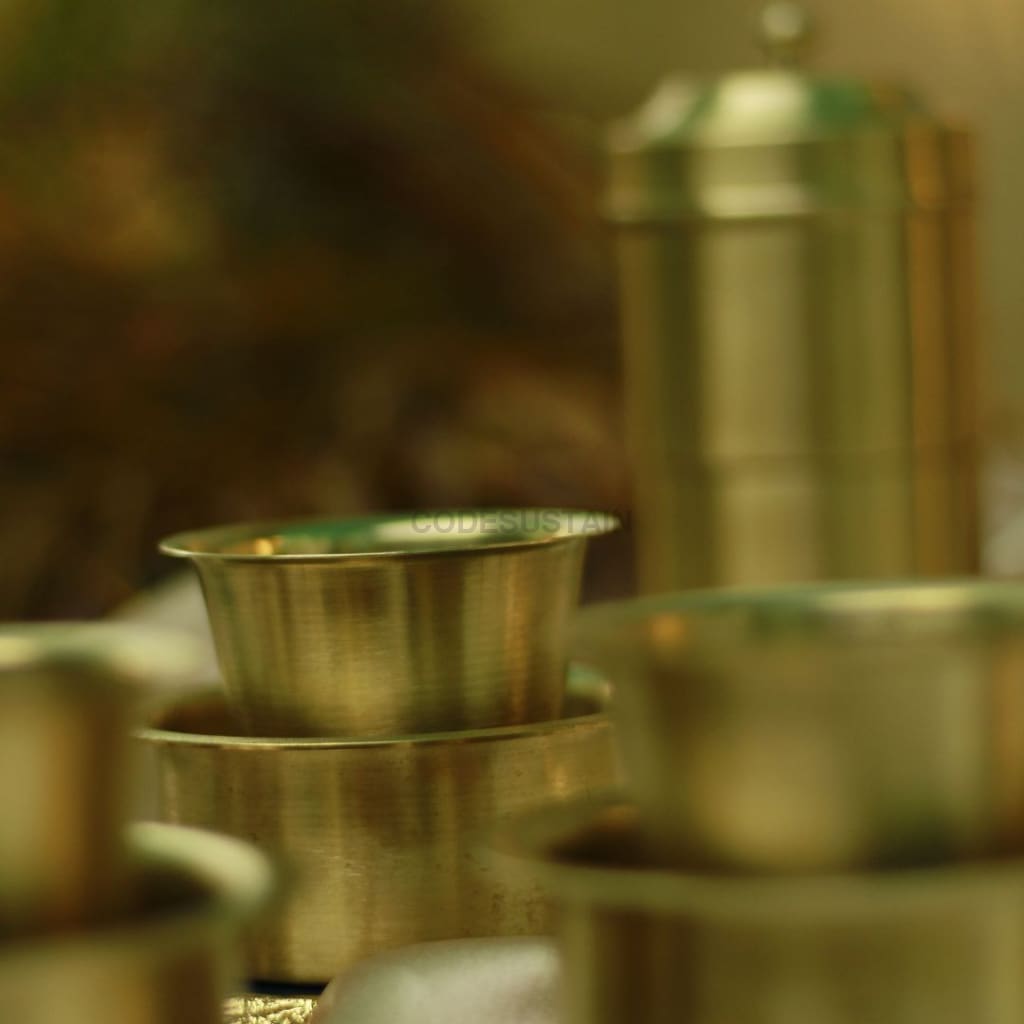 Brass Coffee Filter Only - Codesustain Ventuures Pvt Ltd