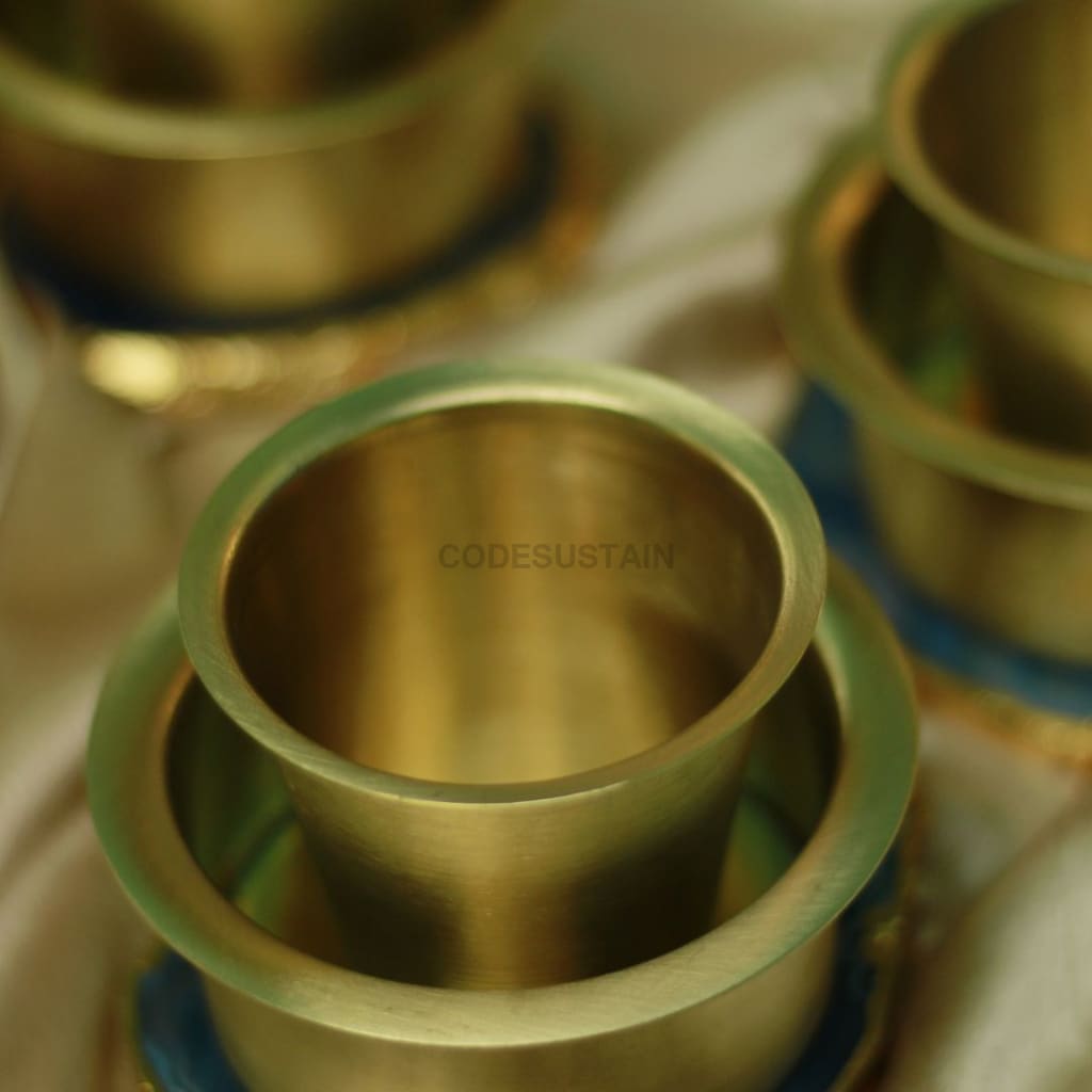 Brass Coffee Filter Only - Codesustain Ventuures Pvt Ltd