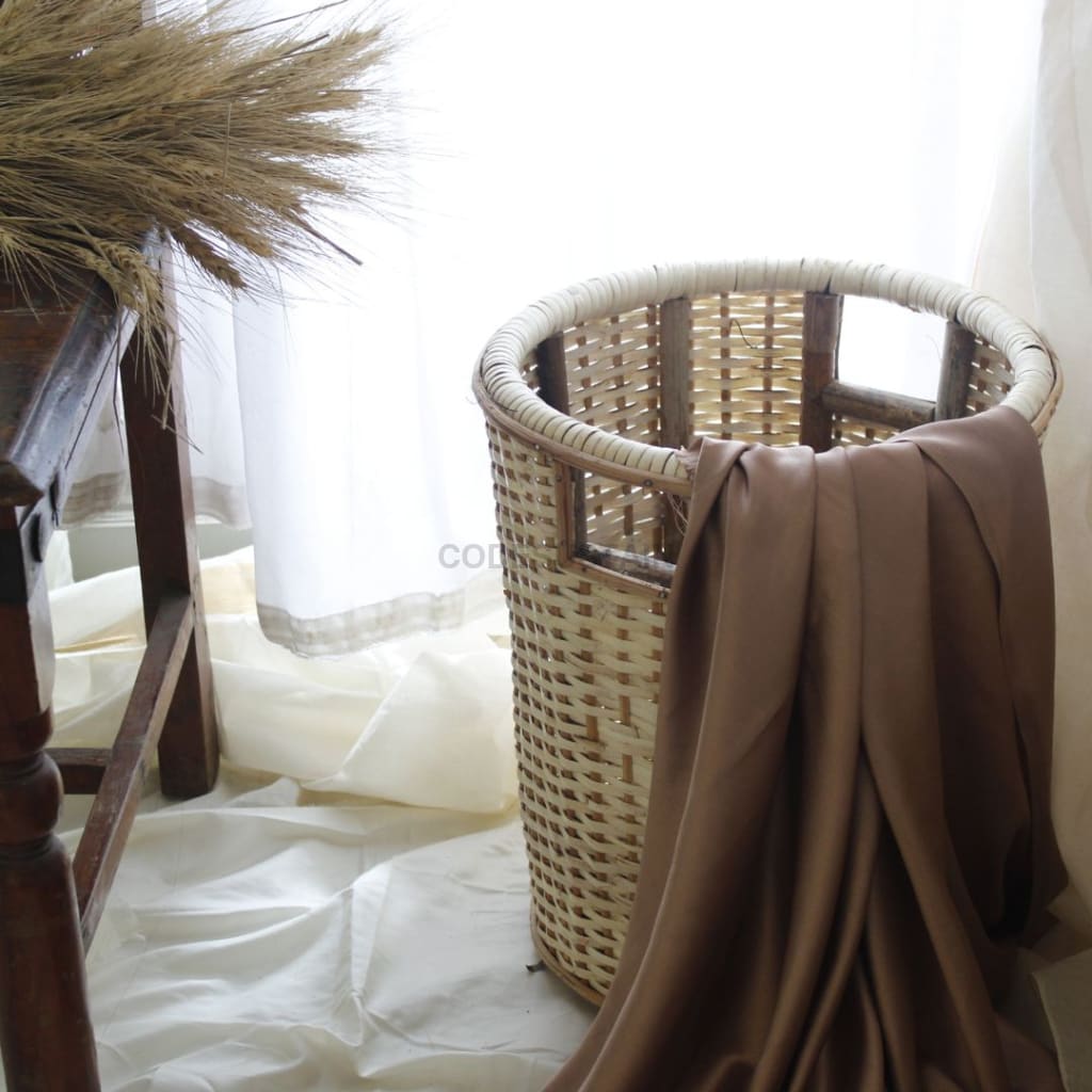 Cane Laundry Basket Bags
