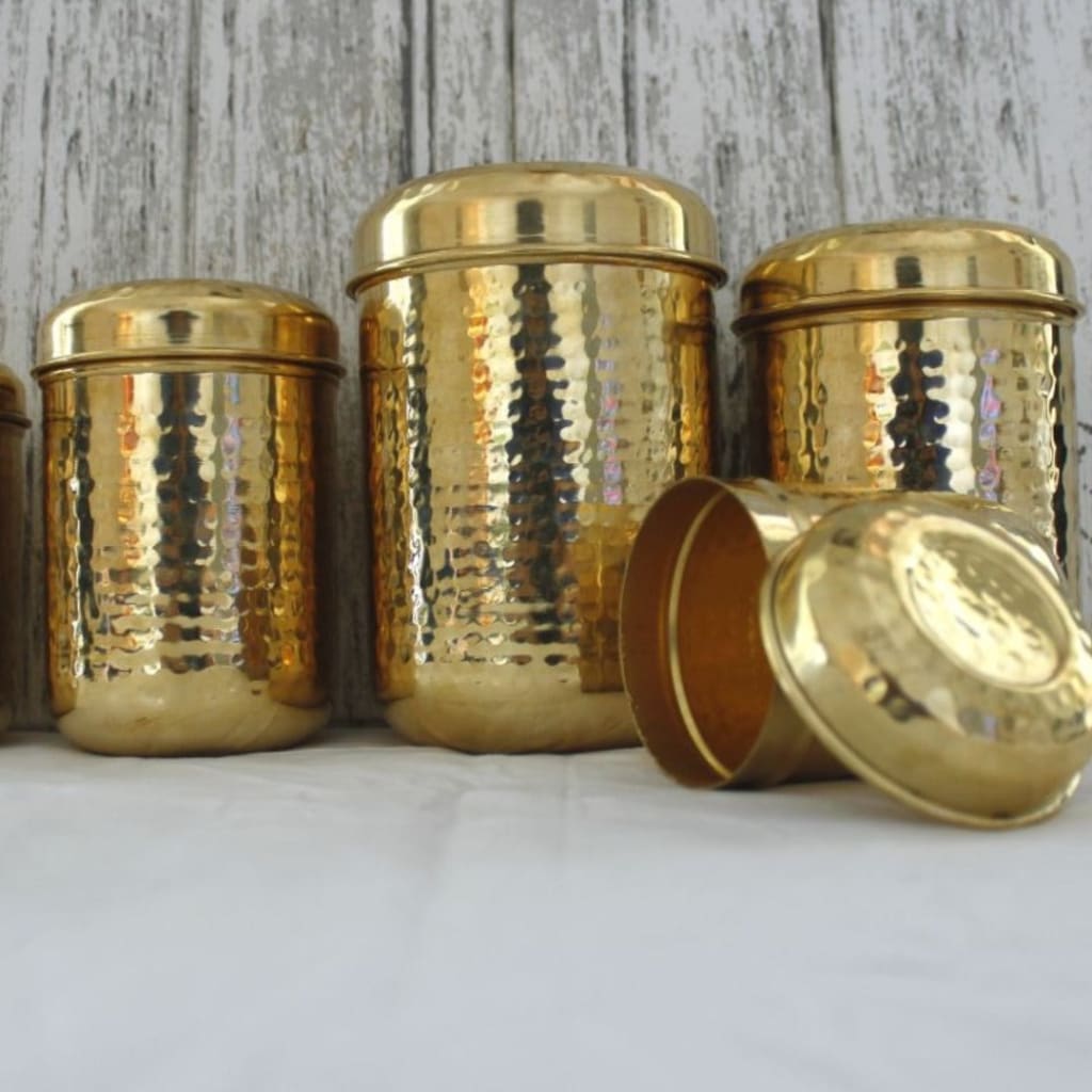 Brass Containers | Ays Collection Serveware
