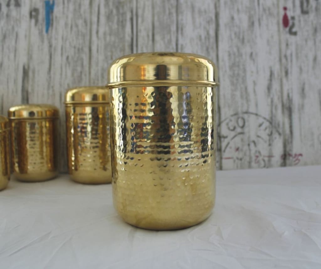 Brass Containers | Ays Collection Serveware