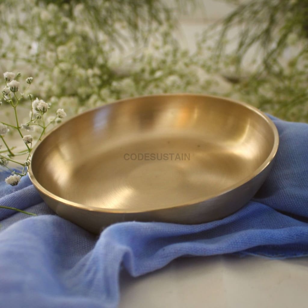 Handmade Kansa Thali Set | Dinner Ays Collection Serveware