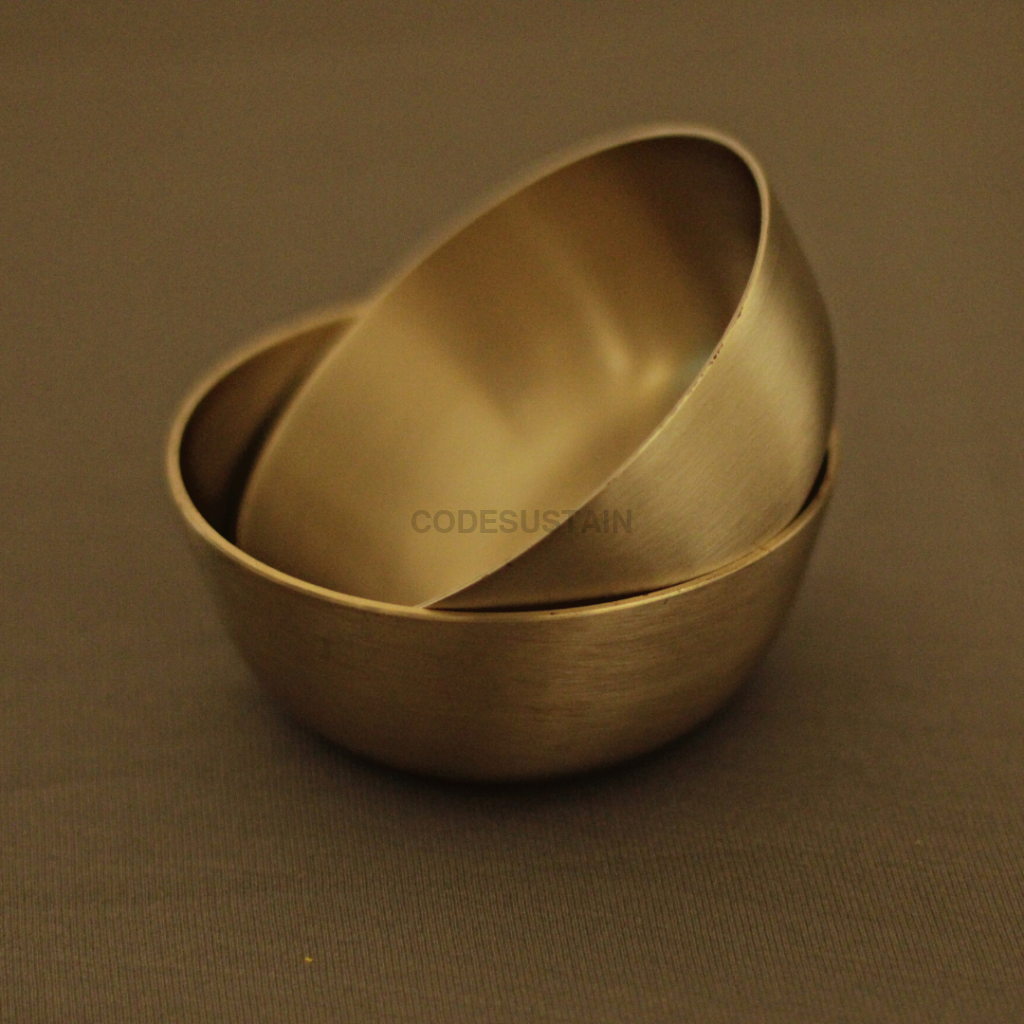 Handmade Kansa Thali Set | Dinner Ays Collection Serveware