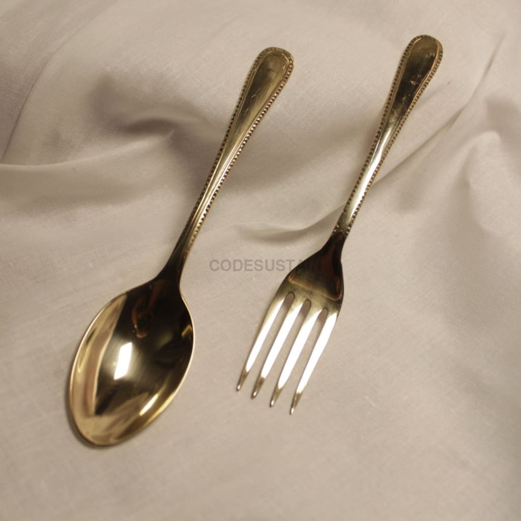 Heirloom Brass Dinner Set