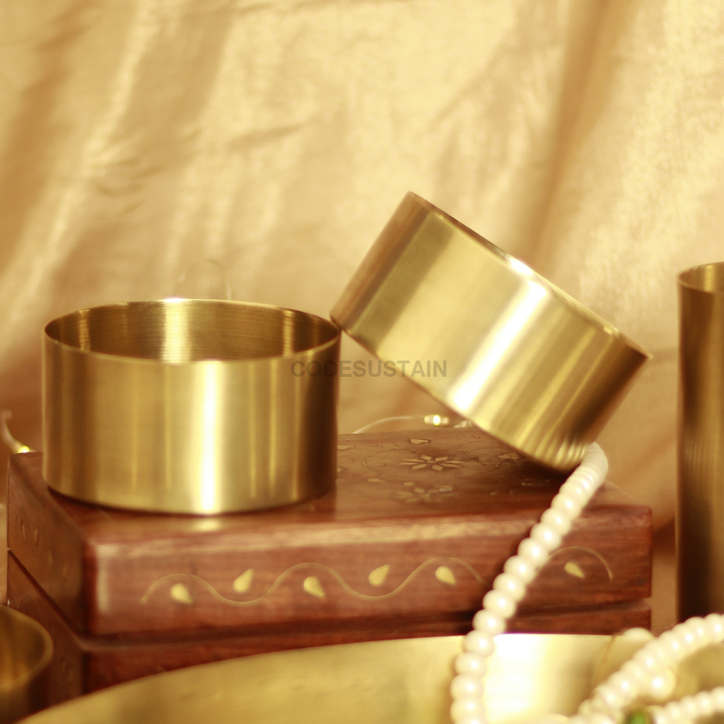 Heirloom Brass Thali Set | Dinner
