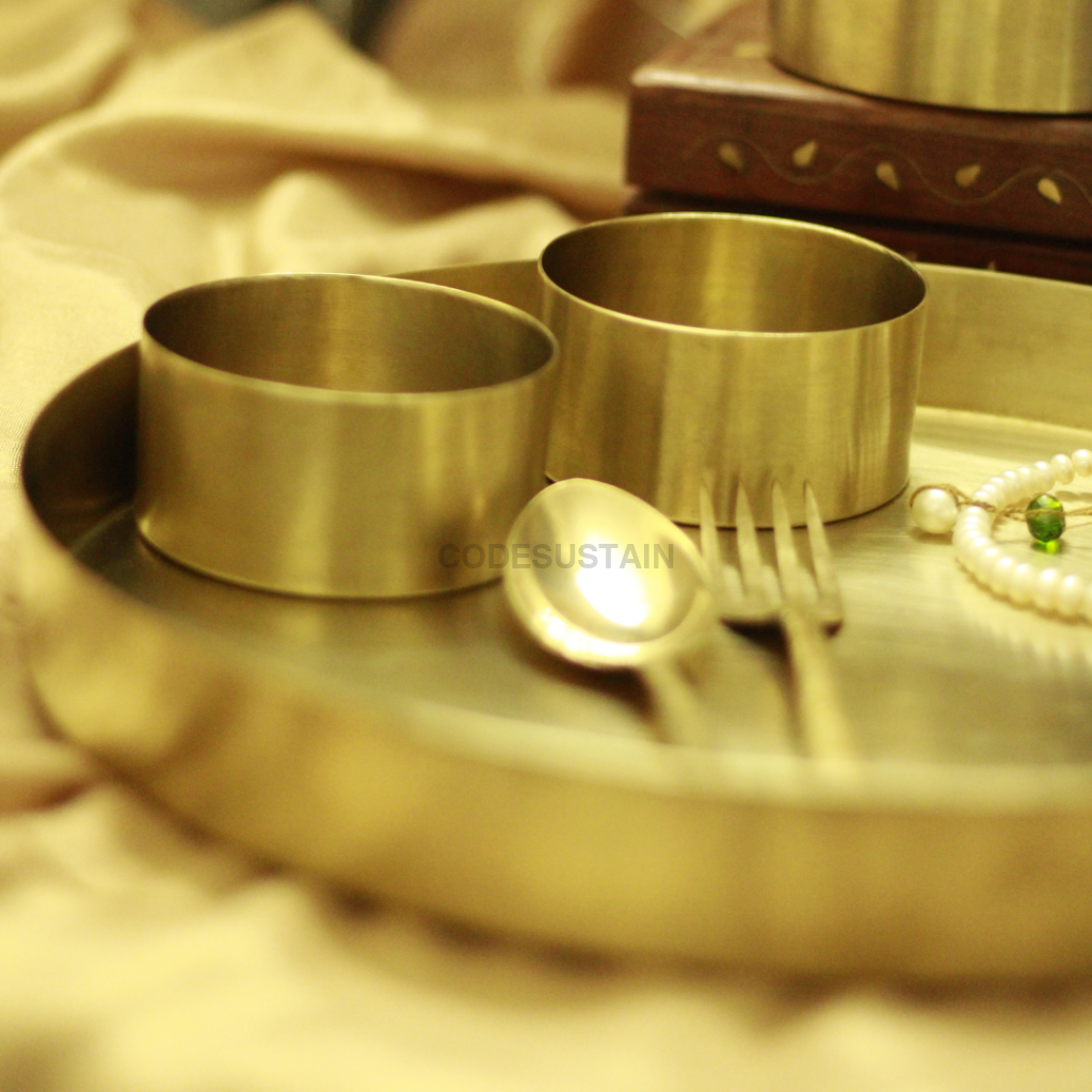 Heirloom Brass Thali Set | Dinner