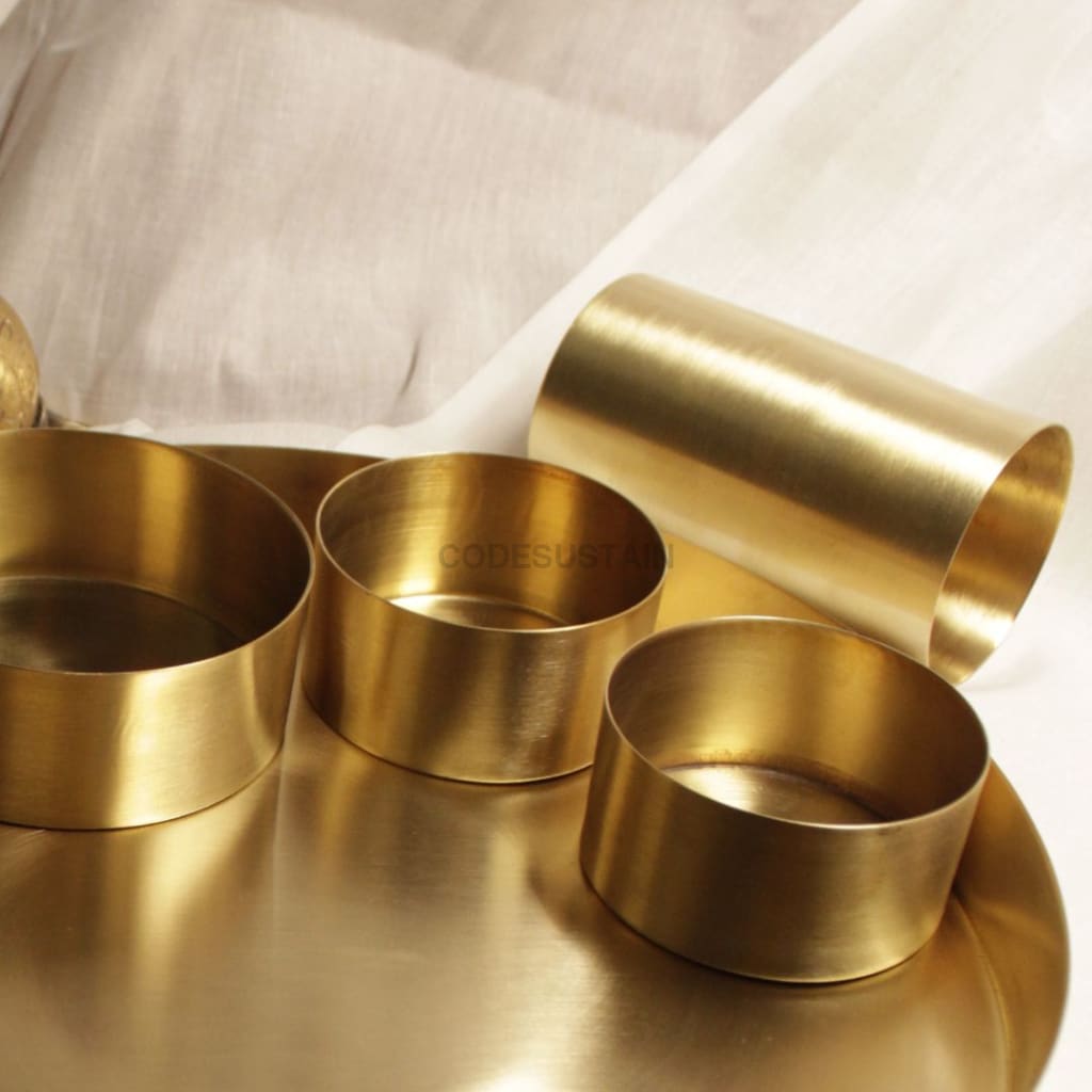 Heirloom Brass Dinner Set