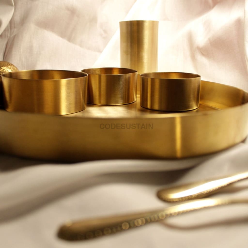 Heirloom Brass Dinner Set