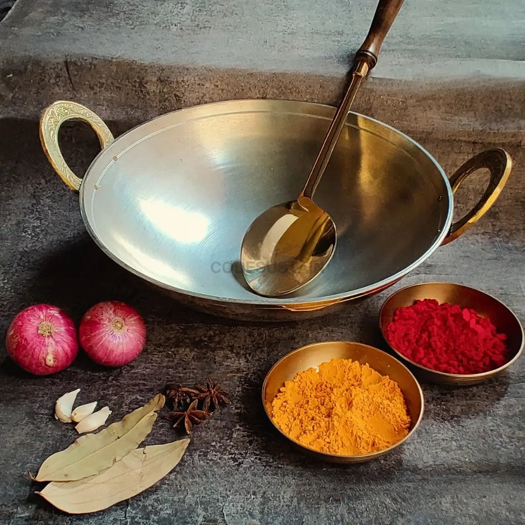 Handmade Ultimate Brass Cookware Combo | Pital Cookware set Cookware