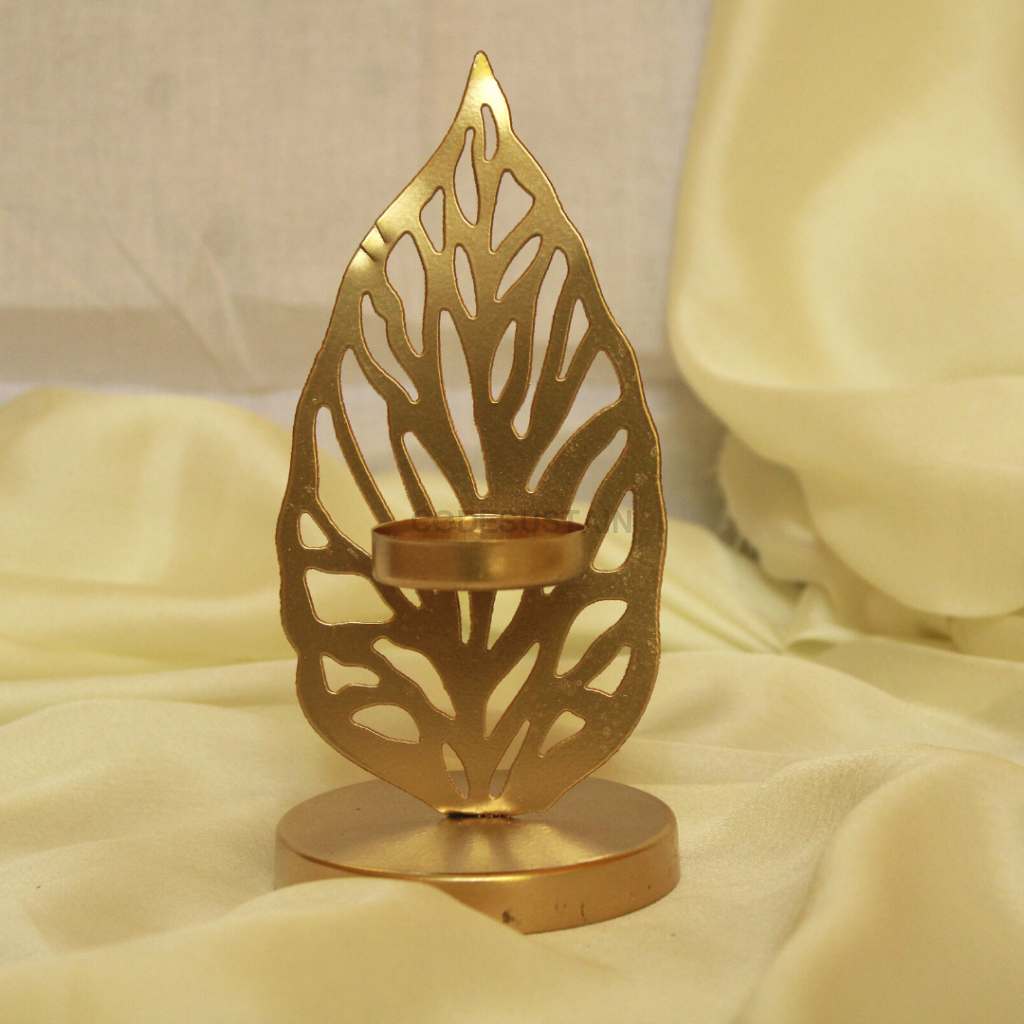 Leaf Tea Light Stand