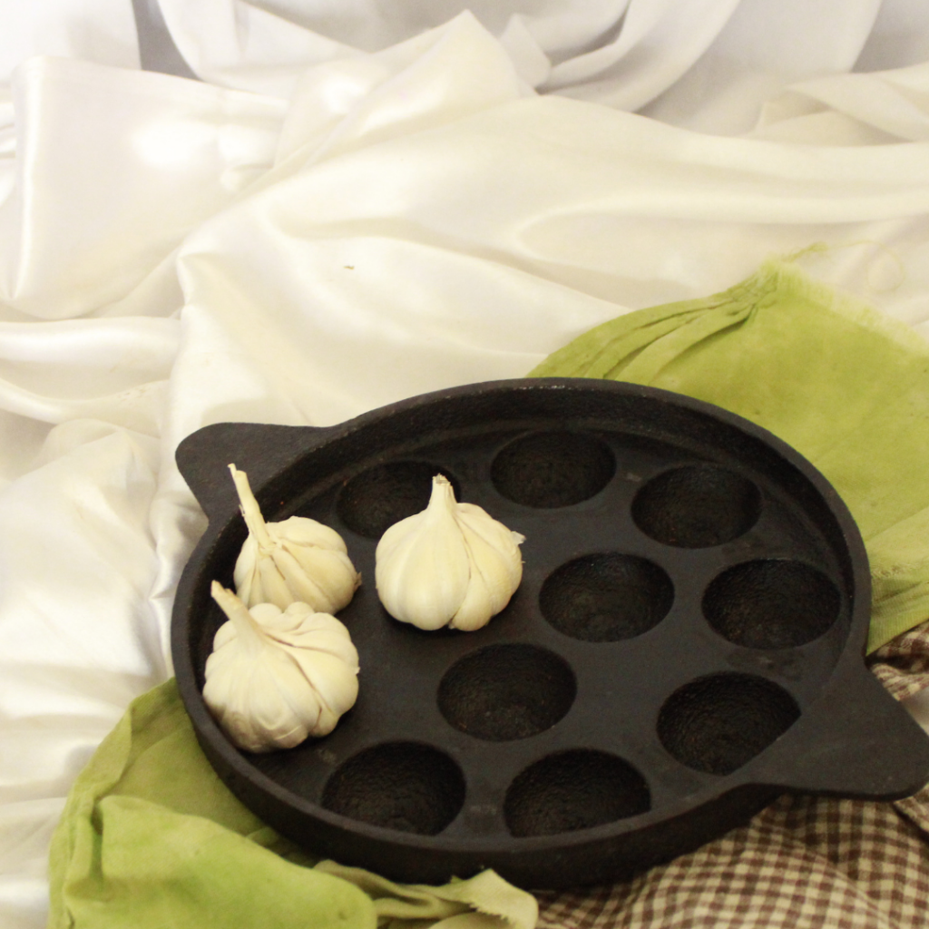 Loh Cast Iron Pre-Seasoned Panniyaram | Appe Pan