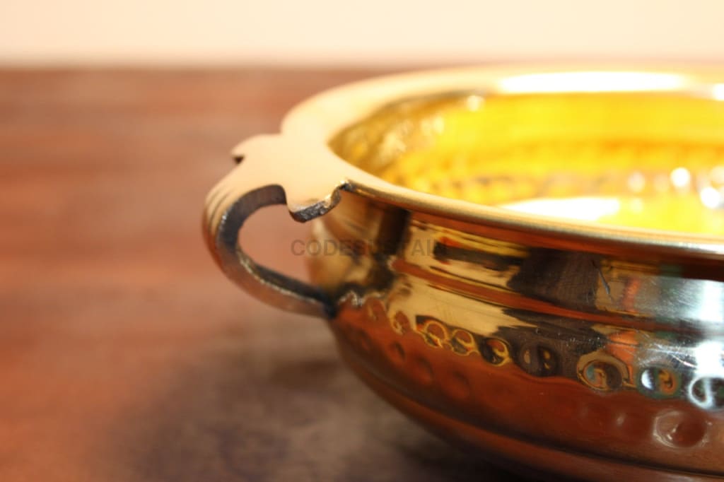 Ayas Pure Brass Hammered Urli - Codesustain