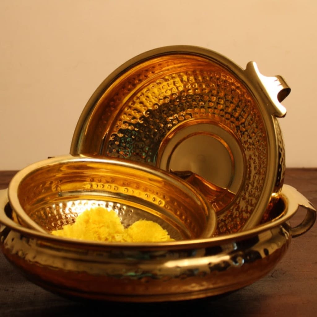 Ayas Pure Brass Hammered Urli - Codesustain