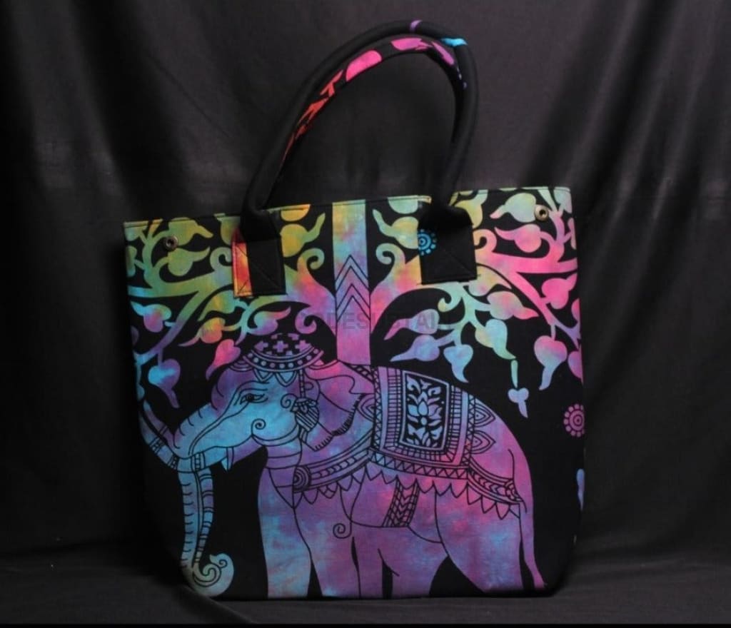 Mandu Cotton Tote Bag | Carry It All Bag - Codesustain