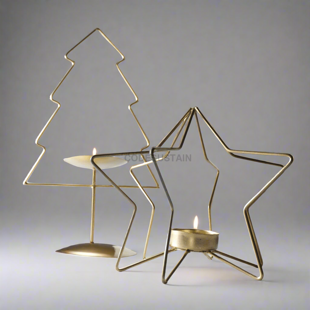 Christmas Tea Light Holders Candle Holder