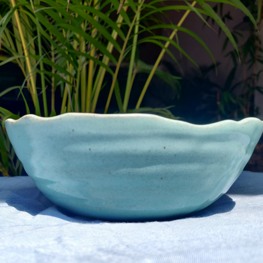 StoneLuxe Classic Boat Shaped Dinner Bowl l Curry Serving Bowl