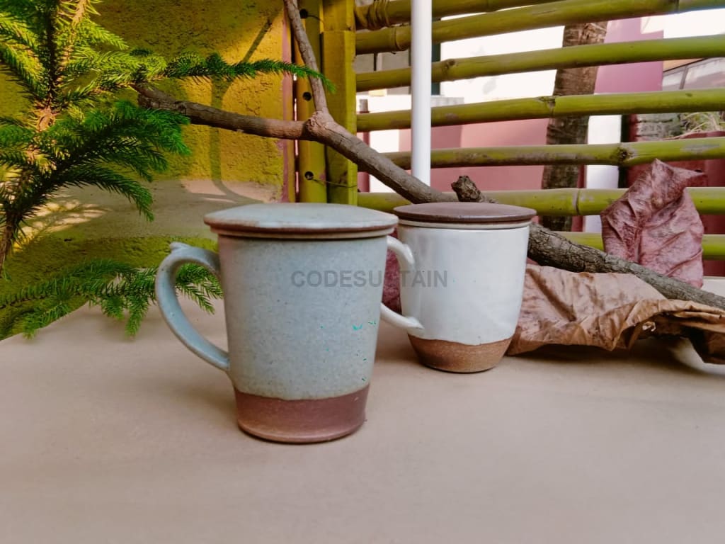 StoneLuxe Handcrafted Steeper (Infuser) Mug - Codesustain