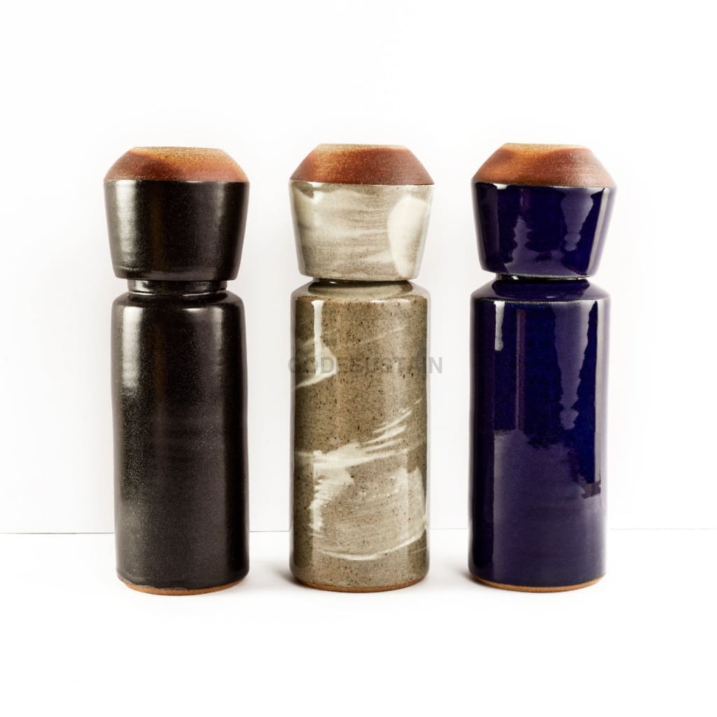 StoneLuxe Handcrafted Bottle With Cup - Codesustain