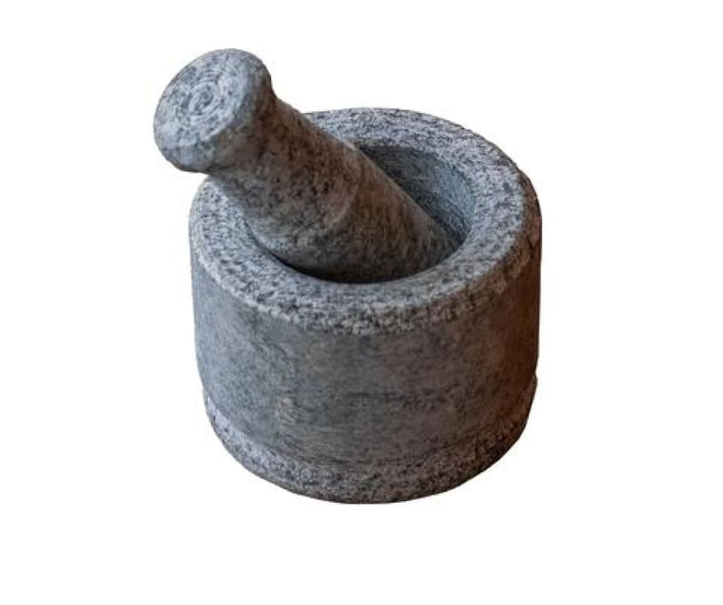 StoneLuxe Handmade Stone Mortar And Pestle - Codesustain