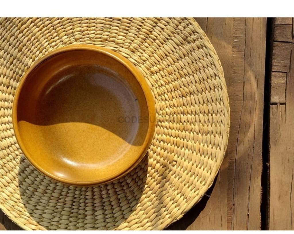 Stoneluxe Serving Bowl l Curry Bowl| Breakfast Bowl | Pasta Bowl | 6 inches - Codesustain
