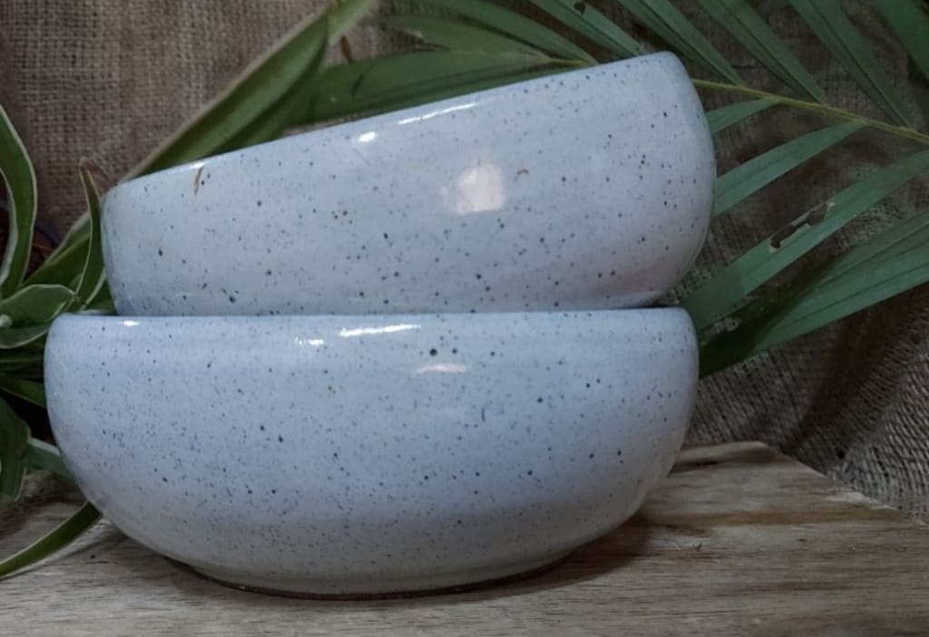 Stoneluxe Serving Bowl l Curry Bowl| Breakfast Bowl | Pasta Bowl | 6 inches - Codesustain