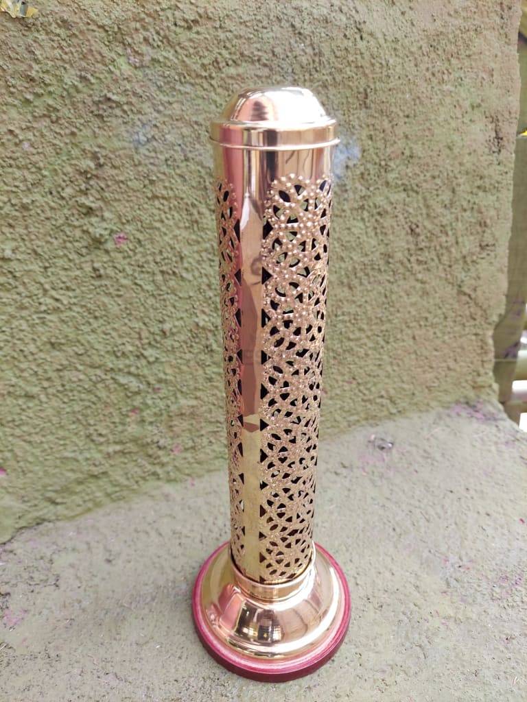 Yamas Golden Brass Incense Holder - Codesustain