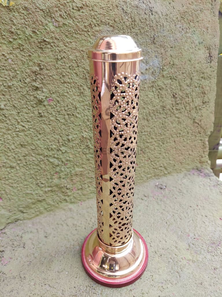 Yamas Golden Brass Incense Holder - Codesustain
