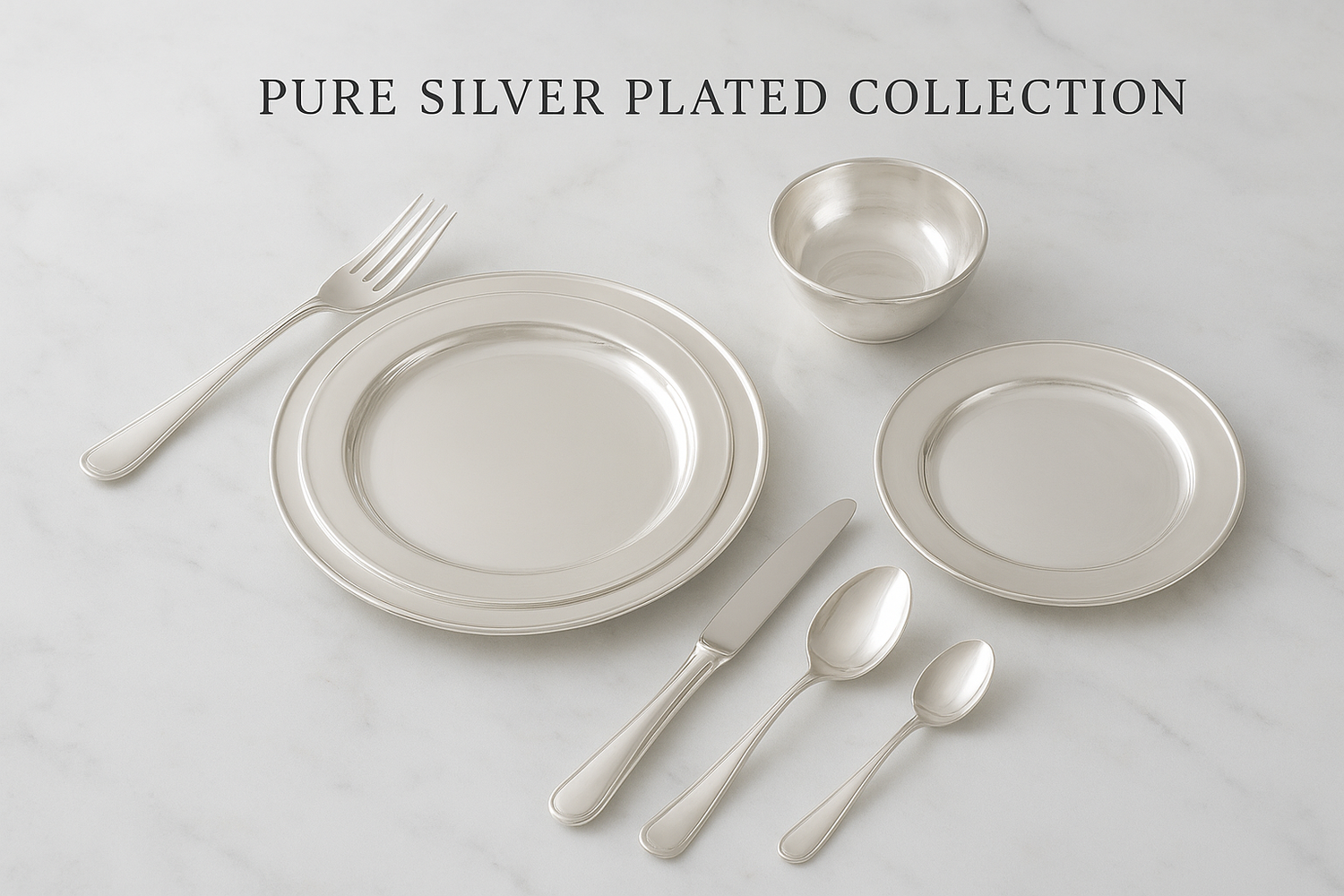 Pure Silver Plated Collection | Elegant and Sustainable Gifts