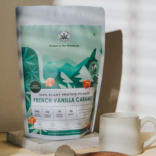 Hemp Powder - French Vanilla Caramel