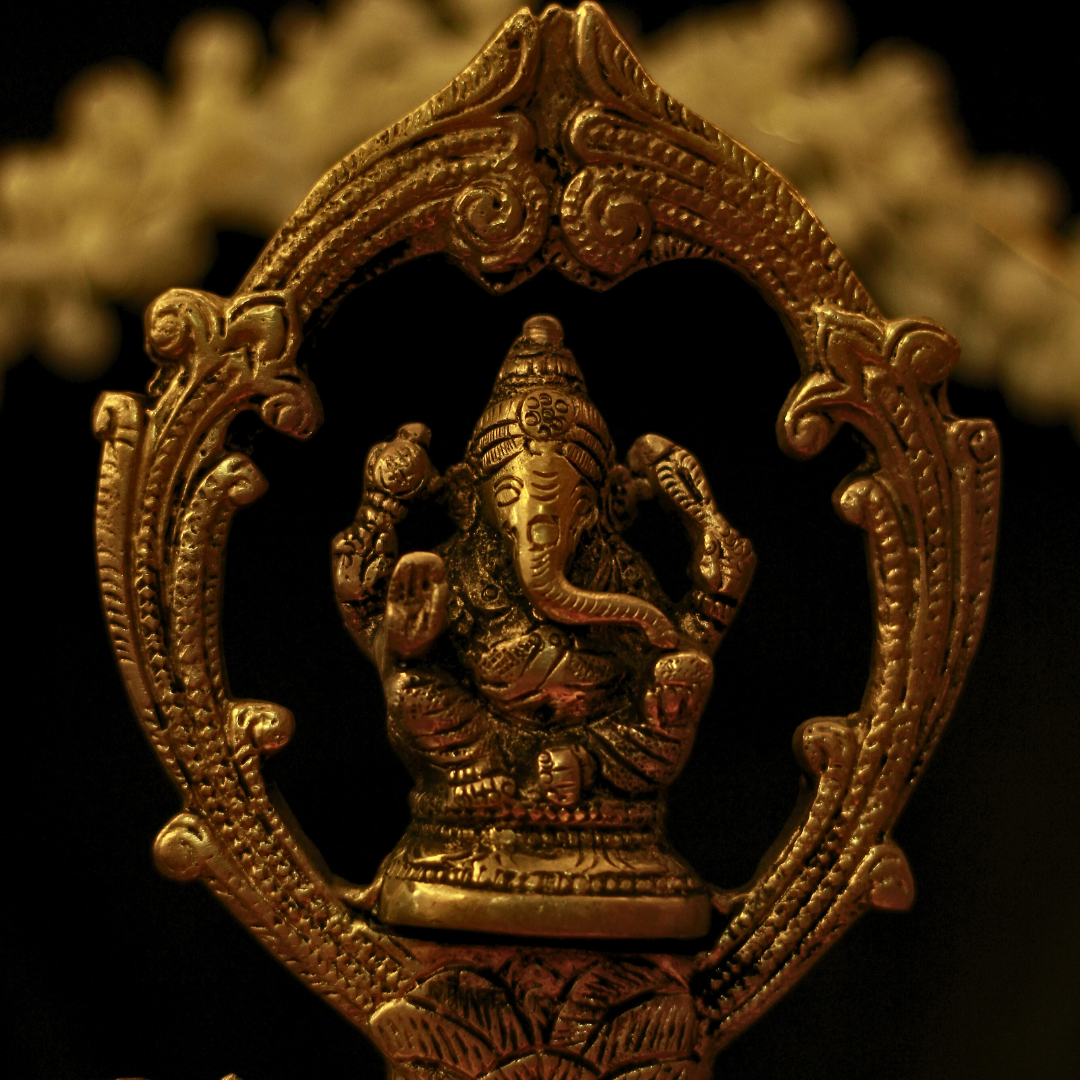 Antique Brass Heavy Ganesha Urli | Diwali Urli for decor