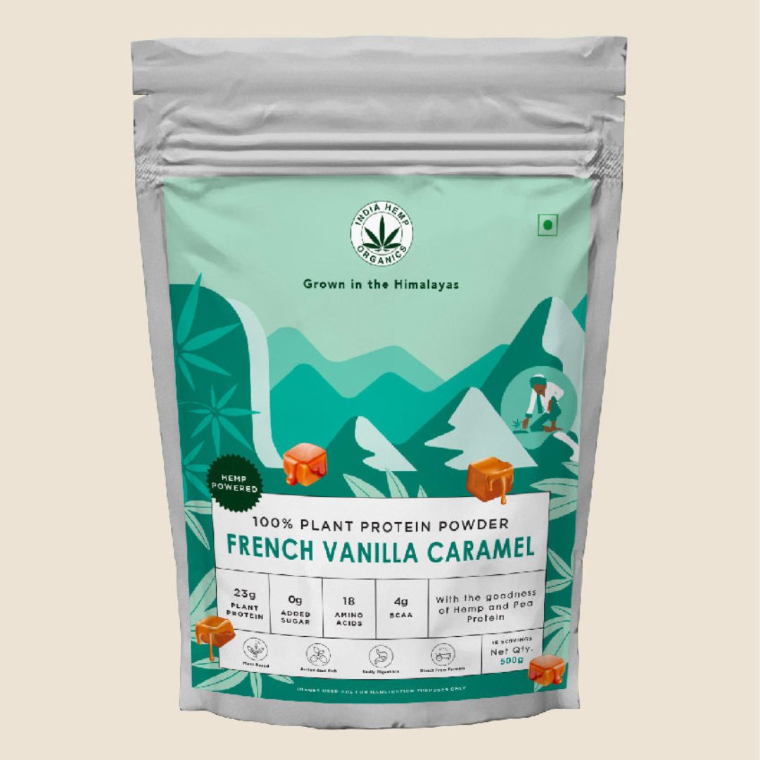 Hemp Powder - French Vanilla Caramel